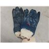 Image 2 : 13 New Pairs Nitrik Full Dipped Safety Cuff Gloves, Size 9