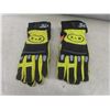 Image 2 : New 8 Pairs 8X+R SFI Extrication Level 5 Gloves, Yellow, Size Small