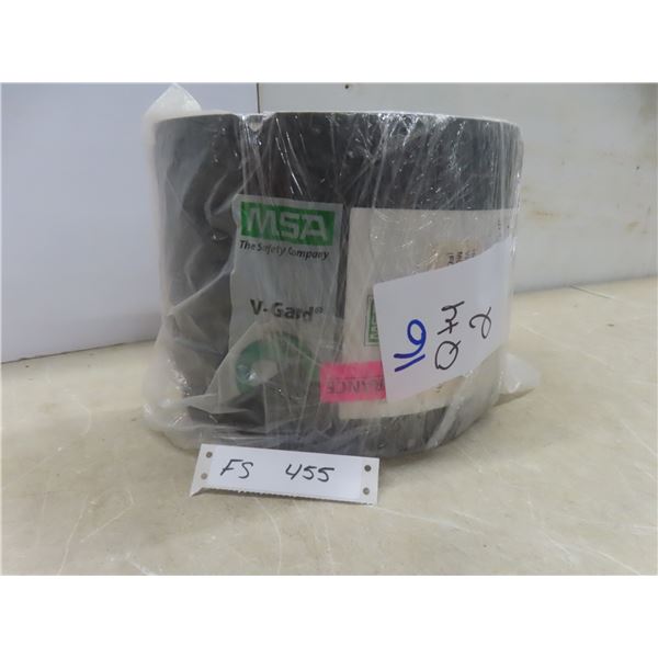 2 New Visor V-Gard PC Shade 5 IR Molded, 8" x 17" x .098", for Use with V-Gard Chin Protector