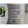Image 2 : Flashlight Rechargeable LED Spot and Flood, Yellow, with AC Charger