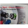 Image 3 : Flashlight Rechargeable LED Spot and Flood, Yellow, with AC Charger