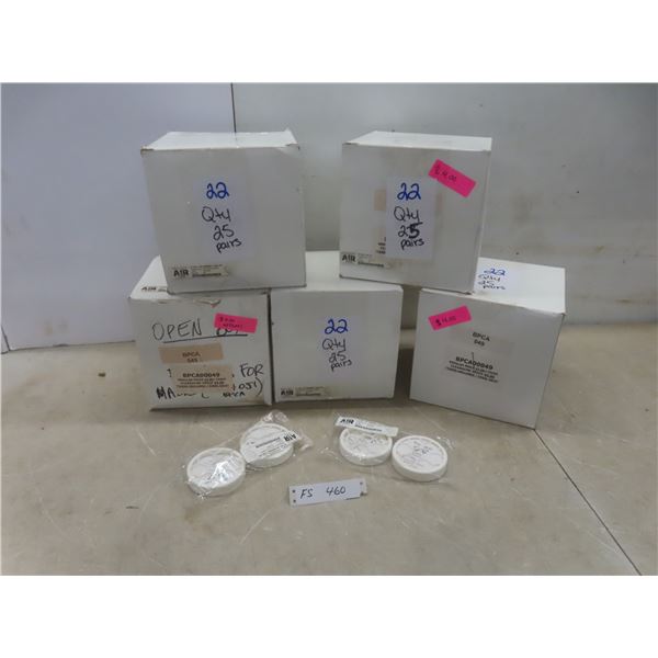 Filter/Cap Cartridge for Precision Air Mask (Pair)