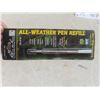 Image 2 : Refill All Weather Pen, Black/Blue