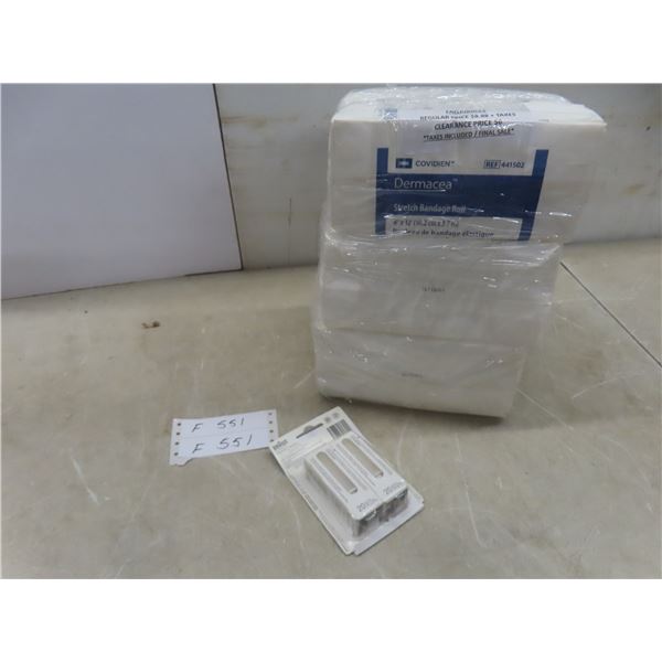 Lens Filters for Thermometer (Thermoscan), Bandage Conforming Non-Sterile, 10.2cm x 3.7m (.1 yds)