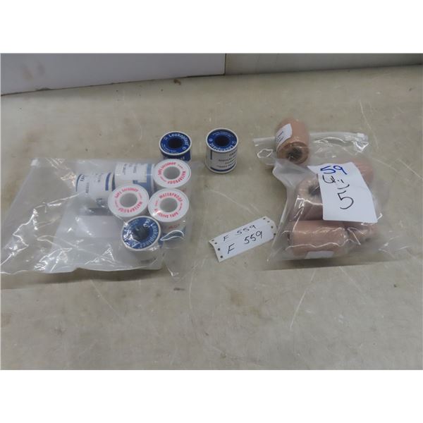 Tape Adhesive Waterproof, x 4.6m ( yds), Bandage Elastic Self-Adherent Compression, x