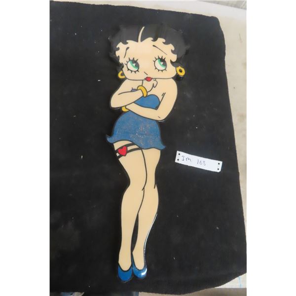 Betty Boop Display 22" x 8"