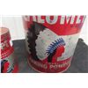 Image 3 : 2 Calumet Baking Powder Tins (10lb, 11lb), Starwars Clone Captain Rex Electronic Command Helmet (Ha
