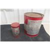 Image 6 : 2 Calumet Baking Powder Tins (10lb, 11lb), Starwars Clone Captain Rex Electronic Command Helmet (Ha