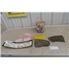 Image 1 : 1974 Edmonton Mobile Unit License Plate, 2 Metal Ford Emblems, Triple-A Security Sticker, and Lowne