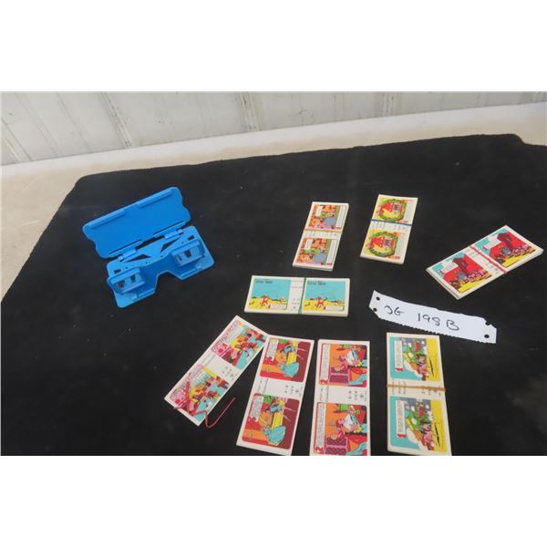 3D Vintage Picture Viewer and 6 Sets of Story Picture Cards