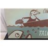Image 2 : Falcon Lake "Come Where They Really Bite" Wooden Sign, 11" x 23.5"