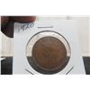 Image 12 : 6 Large One Cent Canadian Pennies (1915-1920)