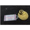 Image 4 : 1958 Manitoba Mini License Plate, War Amp Key Tag, and Metal NO-GST Pin-Button Dated 1989 with B.C.