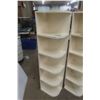Image 2 : 2 Corner Shelving Units, 12" x 16" x 61"