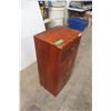 Image 2 : Vintage Solid Wood Small Chest of Drawers, 36" x 19" x 14 1/2"