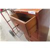 Image 4 : Vintage Solid Wood Small Chest of Drawers, 36" x 19" x 14 1/2"
