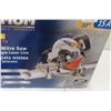 Image 2 : New Mastercraft Compound Multi-Angle Hawkeye Laser Line Mitre Saw, 10", 15 Amp