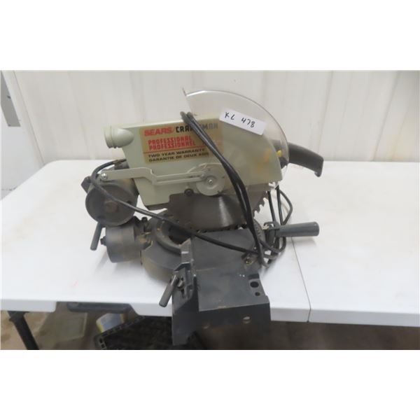 Craftsman 10" Single Bevel Cast Iron Mitre Saw