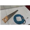 Image 1 : Ideal Electricians' Fish Tape and Disston Hand Saw