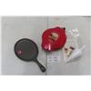 Image 1 : One New Oval Cast Iron Fry Pan and Waffle Cone Maker with Attachment