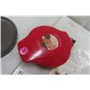 Image 3 : One New Oval Cast Iron Fry Pan and Waffle Cone Maker with Attachment