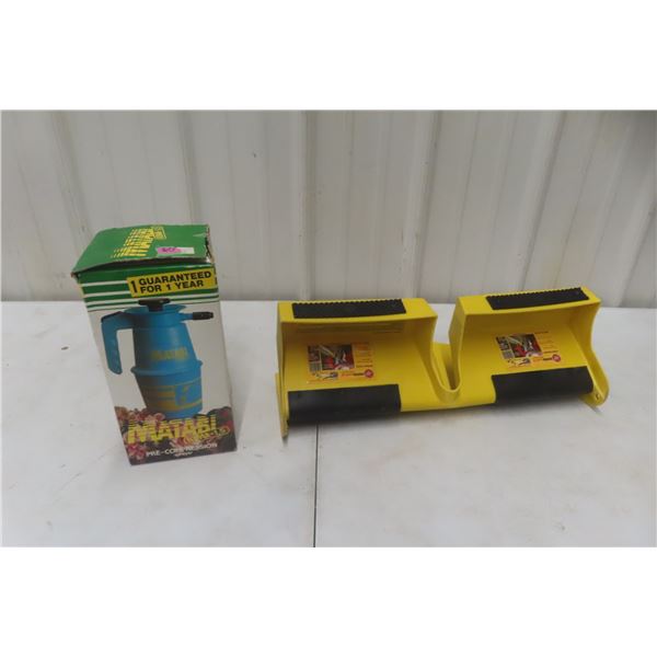 Matabi Pre-Compression Sprayer and New Ladder Stabilizer