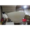 Image 2 : Floor Torch Lamp w/ Milk Glass Shade