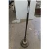 Image 4 : Floor Torch Lamp w/ Milk Glass Shade