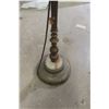Image 5 : Floor Torch Lamp w/ Milk Glass Shade