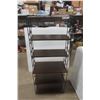 Image 1 : Metal Vintage 6-Tier Shelf, 57" x 24" x 9"