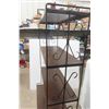Image 4 : Metal Vintage 6-Tier Shelf, 57" x 24" x 9"