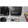Image 3 : GAF 1372Z Super 8 Movie Projector (Works) with Extra Reels, Splicing Kit, and 48" Projection Screen