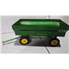Image 6 : ERTL Diecast John Deere Tractor 1/6th Scale, John Deere Trailer 11" with Hitch, and ERTL Diecast 5"