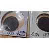 Image 6 : 3 Large Canadian Pennies: 1859, 1876, and 1901