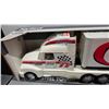 Image 2 : 24" Nylint Racing Hauler Semi with #77 Loctite Racing Car and 2 Loctite Racing Caps