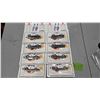 Image 1 : 8 Metal 3.5" A/C Spark Plug 1955 Chev 1/2 Ton Replicas in Bubble Packages