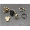 Image 7 : Jewellery Box with Fashion Jewellery: Brooches, Rings, Necklaces, and More