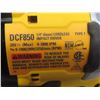 Image 2 : New DeWalt 20V DCF850 1/4" Impact Driver (No Battery Included)