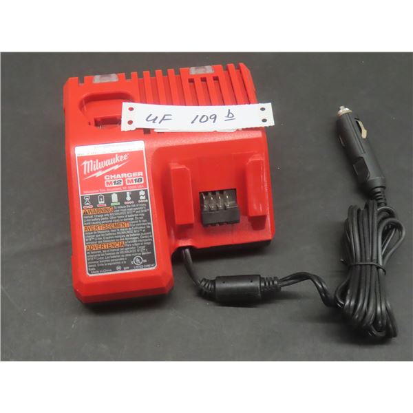 New Milwaukee 12-18V Lithium-Ion Battery Charger, Multi Voltage DC