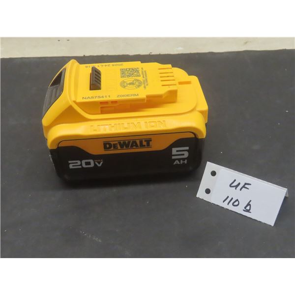 New DeWalt 20V 5AH Battery