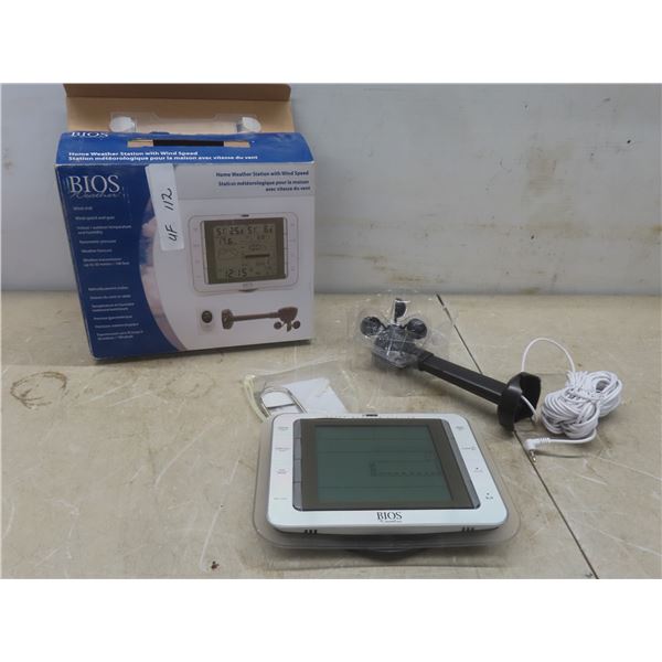 Bios Home Weather Station with Wind Speed