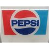Image 3 : Pepsi Plexiglass Sign, 18" x 16"