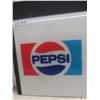 Image 4 : Pepsi Plexiglass Sign, 18" x 16"