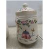 Image 8 : Stoneware 4-Piece Ceramic Canister Set