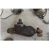 Image 6 : Antique Model A/T Car Parts: Sediment Bulb Assembly, Glass Sediment Bowls, Handles, Hood Latch, Sta