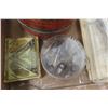 Image 5 : Antique General Store Products: Dart Box Set (4), Pocket Knife, Powder Box, Pen Nibs, Universal Ear