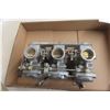 Image 1 : 1970s Yamaha XS750 Mikuni Carburetor, 3-Carb Set