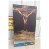 Image 1 : Salvador Dalí — Christ of St. John of the Cross, Oil on Canvas, 28" x 16", The Glasgow Art Gallery