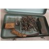 Image 7 : Vintage Fishing and Hunting Lot: Fillet Knife, Scraper, Fish Finder, Sharpening Stone, Eagle Lake O