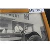 Image 3 : Original Framed 1958 Photograph of Niverville IHC Dealership with New 560 IHC Tractor, 11" x 9"
